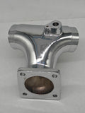 Chrome SU Upswept Manifold Assembly