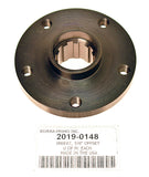 Insert, 3.5" - For 1-3/4", 3" , & 3-1/2" Wide Front Pulleys - Splined Motor Shaft